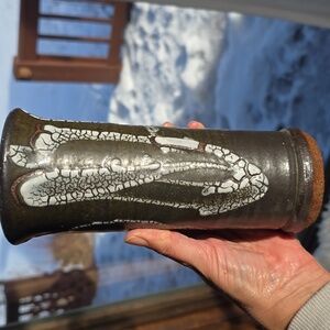 Handmade Ceramic Textured Vase